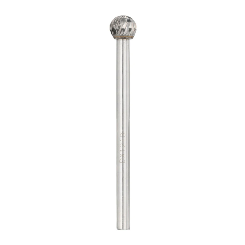 Tungsten Carbide Rotary Burr File - 6mm Shank Double Cut Fine Teeth for Metal - Image 4