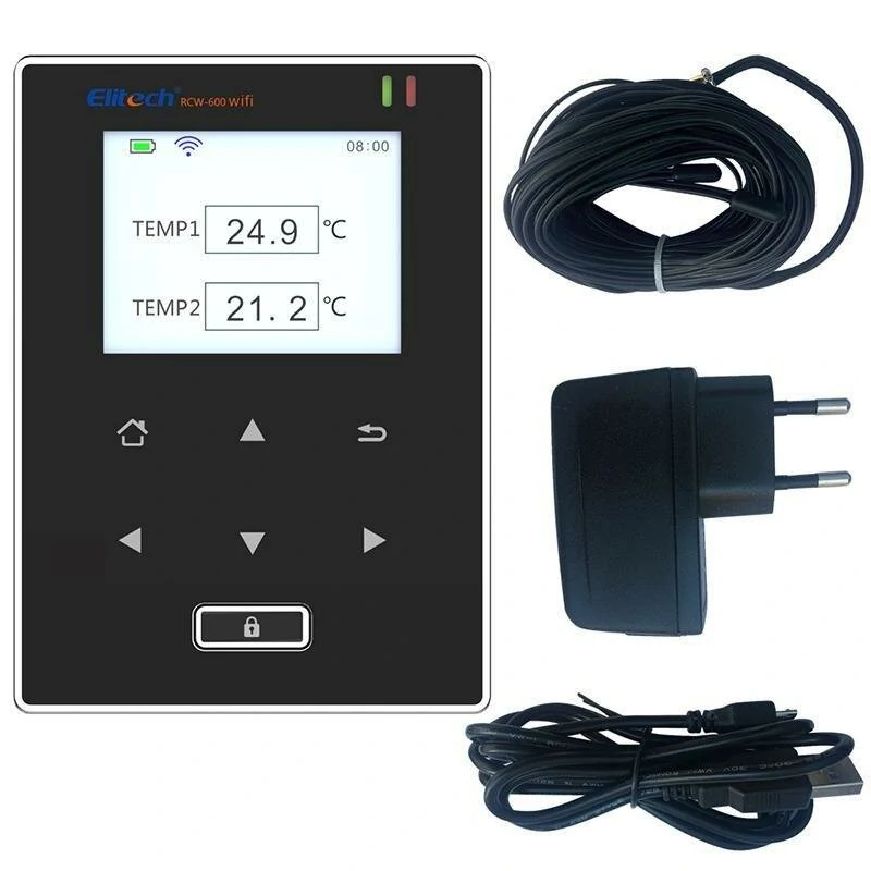 Elitech RCW-600 WiFi Temperature Logger | 2 External Probes | Remote Wireless Monitoring - Image 5