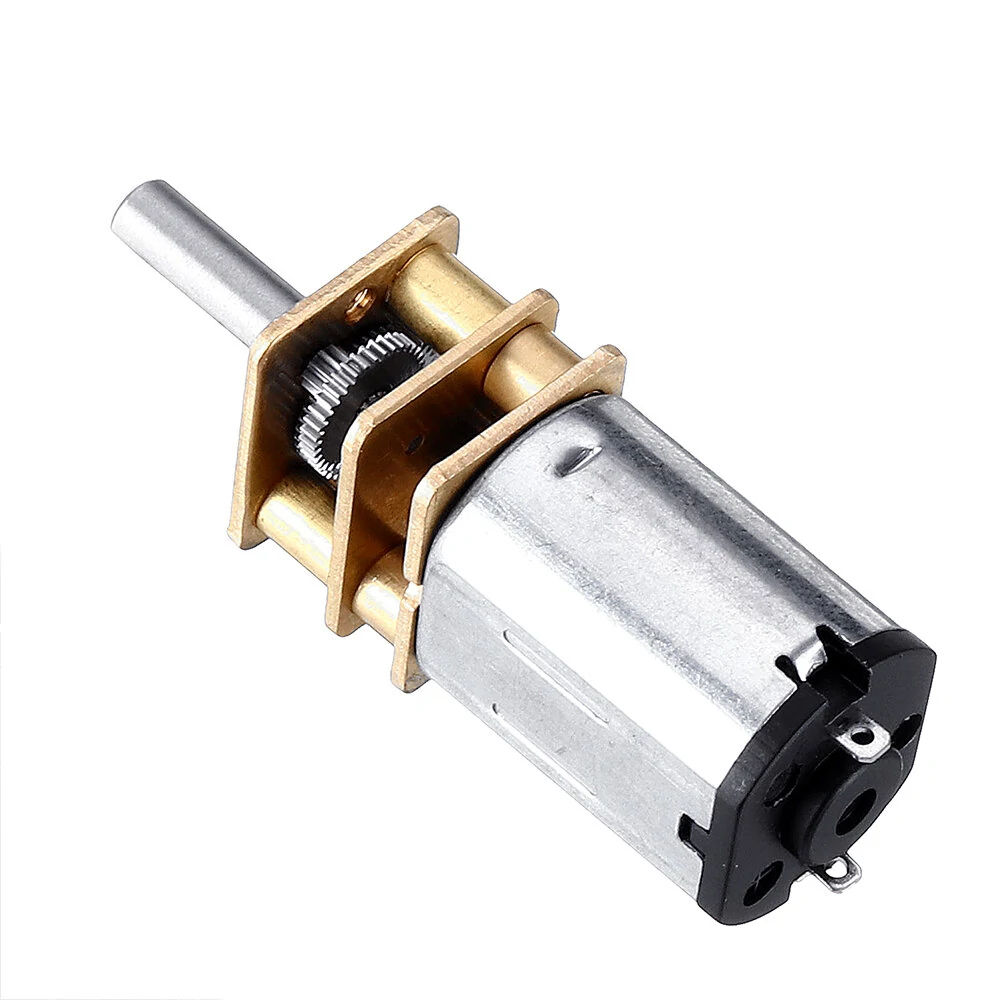 N20 DC Gear Motor - High Torque Miniature Electric Gearbox with Permanent Magnets - Image 3