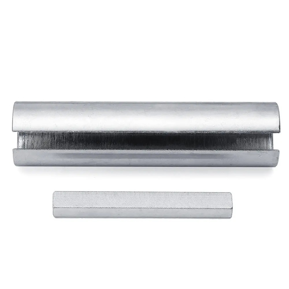 5/8 to 3/4 Inch Steel Shaft Adapter | Pulley Bore Reducer Sleeve Bushing with Keystock - Image 3
