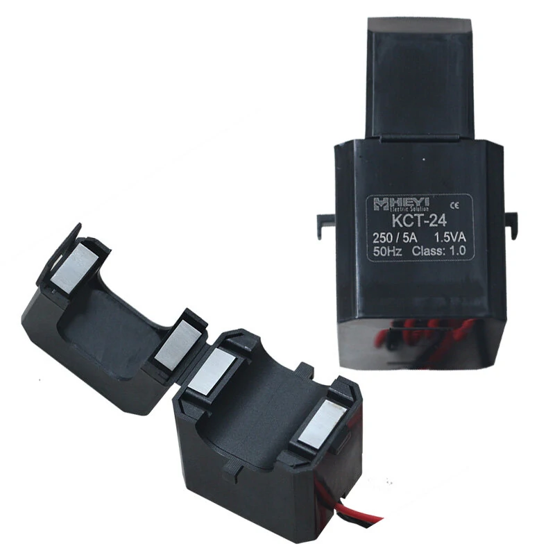 KCT-24 Split Core Current Transformer Clamp Sensor - 100A to 400A CT | Test Parts - Image 4