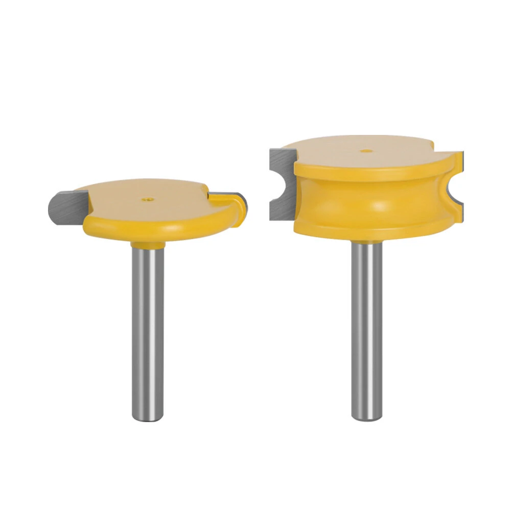 2PCS Canoe Flute & Bead Router Bit Set - 1/2 1/4 Shank | Precise Decorative Edges - Image 2