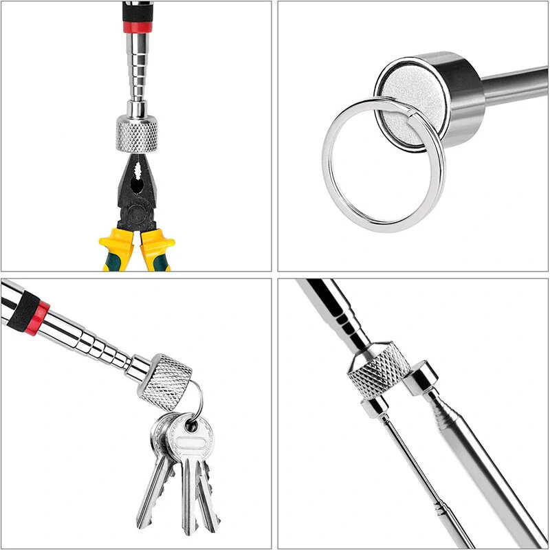Telescopic Magnetic Pen - Adjustable Pickup Rod for Nuts & Bolts - Image 5