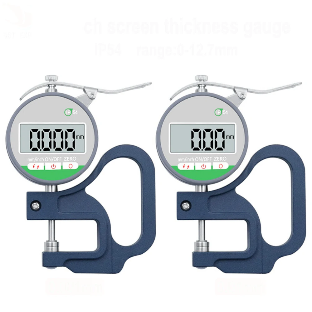 0.01mm Digital Thickness Gauge - Touch Screen Micrometer | 0.001mm Micron Tester - Image 3