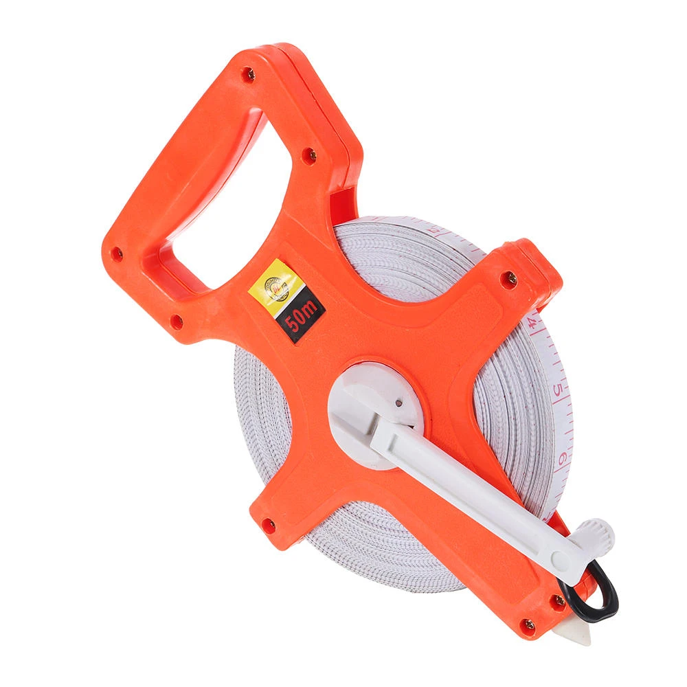 ABS Portable Tape Measure | 30M 50M 100M Open Reel Ruler for Woodworking Tools - Image 3