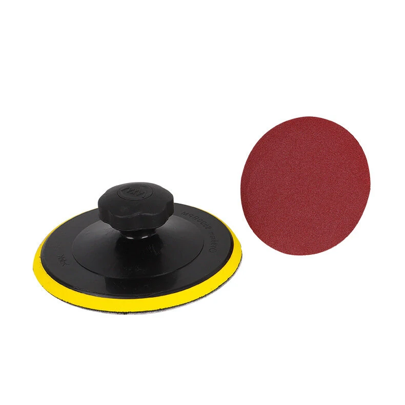3 Inch Sandpaper 60pcs - 60/80/120 Grit with 75mm Hand Polishing Pad | Abrasive Tools - Image 2