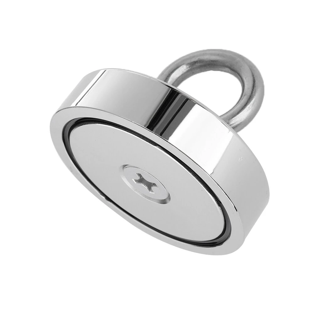 75mm 300KG Neodymium Fishing Magnet | Salvage & Recovery with 10/20M Rope - Image 4