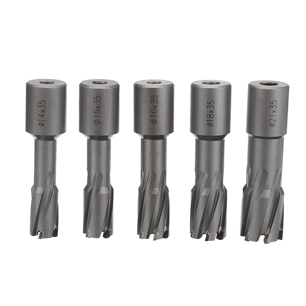 12-35mm HSS Hollow Core Drill Bit | Carbide TCT Annular Cutter for Metal & Stainless Steel - Image 3