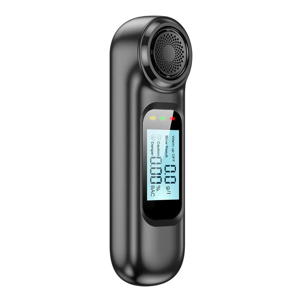 AM01 Digital Alcohol Breath Tester - LCD Display & USB Charging | Car Gas Analyzer - Image 3