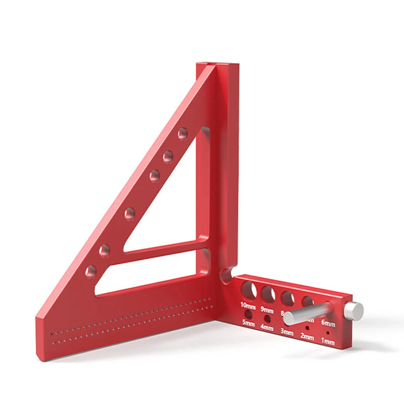 ENJOYWOOD 5 3D Multi-Angle Measuring Ruler - Aluminum Alloy T-Type Square Tool - Image 5