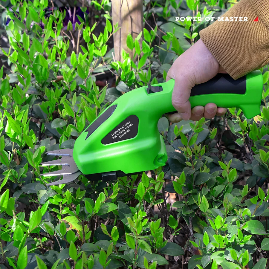 Rechargeable Cordless Hedge Trimmer - Electric Pruning Shears for Garden Lawn Fence - Image 3