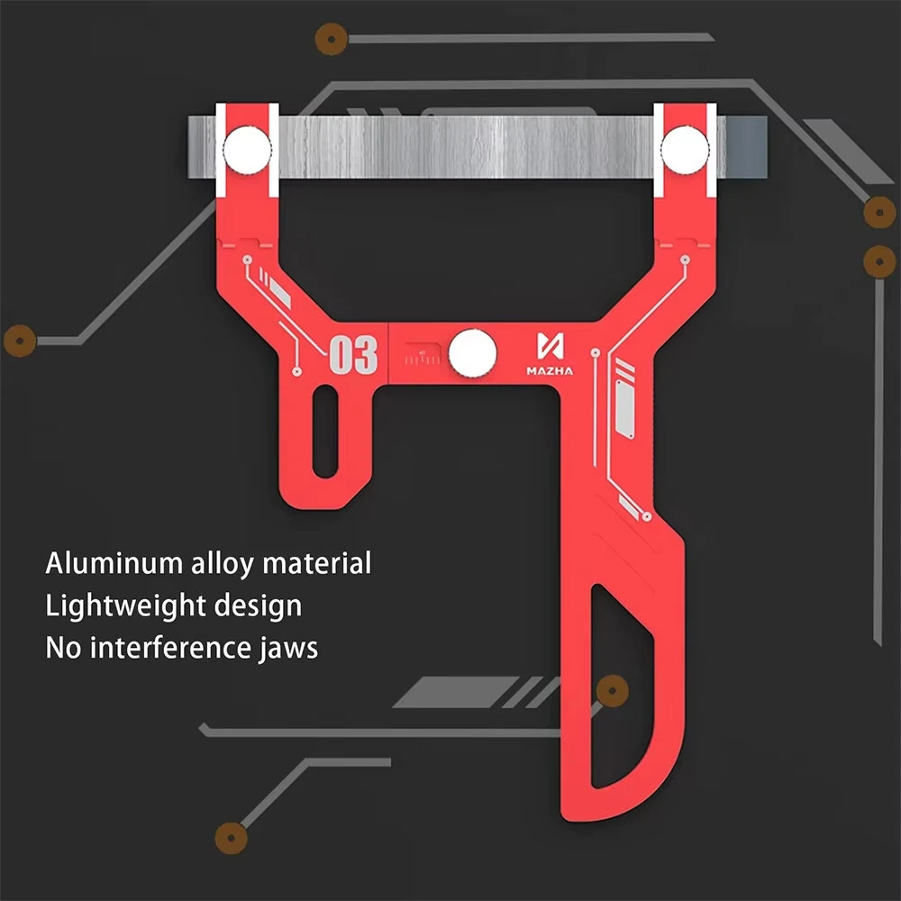 Curved Surface Polishing Tool - Aluminum Alloy 1-15mm Adjustable | CNC DIY Craft - Image 2
