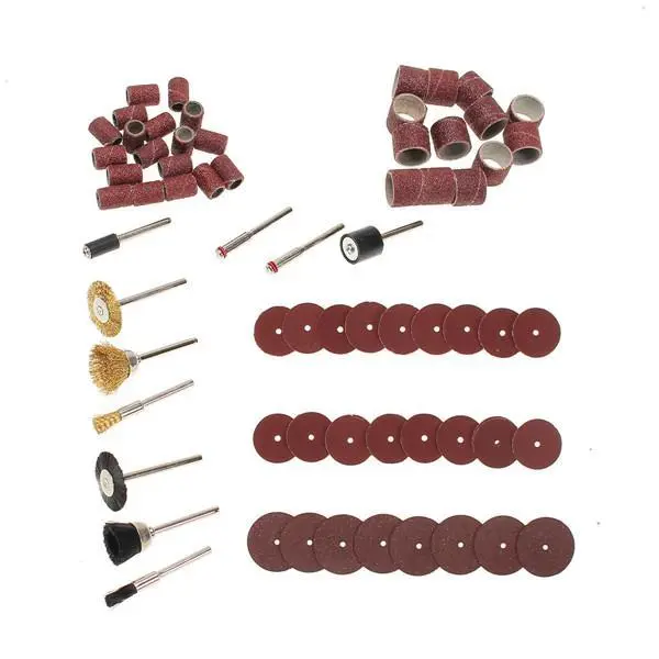 Dremel 150pc 1/8 Shank Sanding Polishing Tool Accessories Set - Image 3