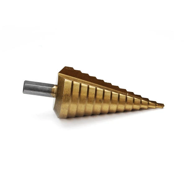 HSS Titanium Coated Step Drill | 4-39mm Round Shank | Pagoda & Ladder Drill - Image 3