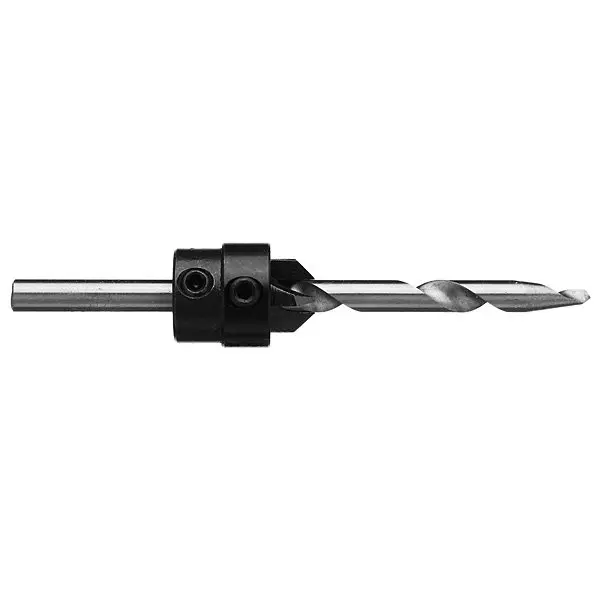 CraftPro 7pc Tapered Countersink Drill Bits with Adjustable Stop Collar Set - Image 5