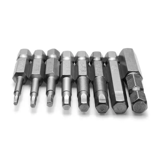 XYZ Tools 8-Piece 50mm 1/4 Hex Shank Magnetic Screwdriver Bits Set - Image 3