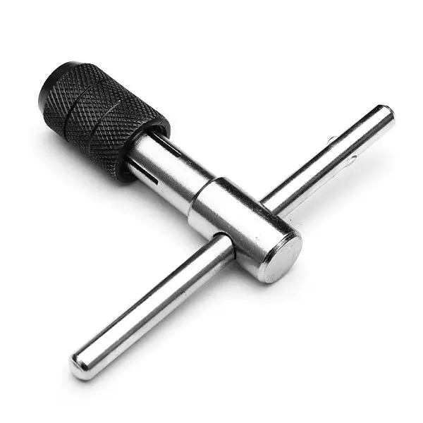 Smithy T Handle Tap Wrench, Hand Tapping Tool Set M3-M12, M5-M8, M6 - Image 3