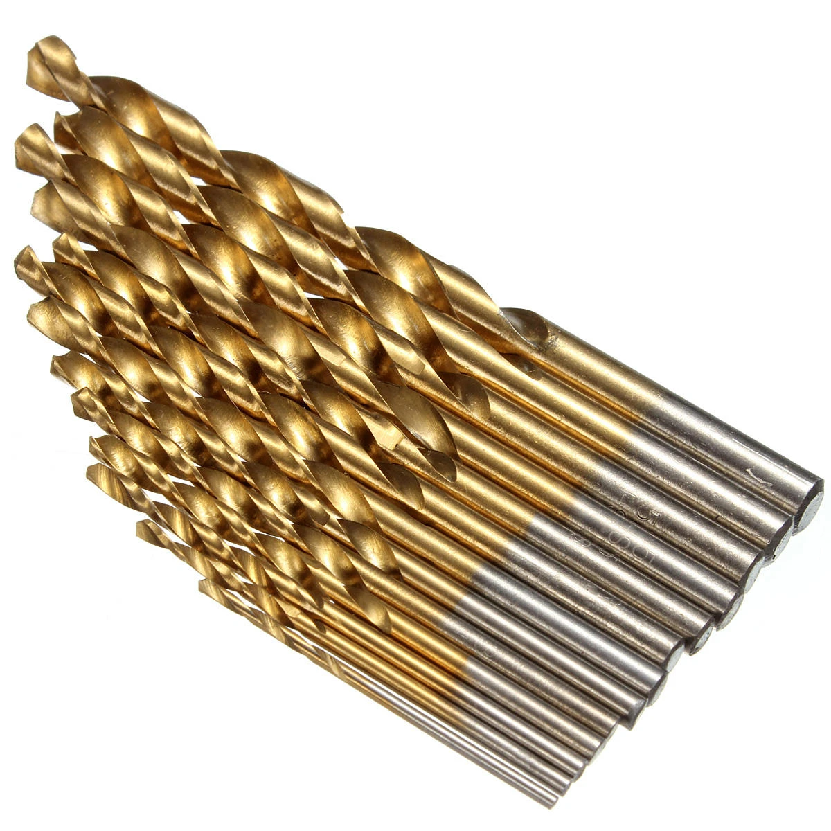 13pcs HSS Titanium Twist Drill Bit Set | 1.5-6.5mm Straight Shank - Image 3
