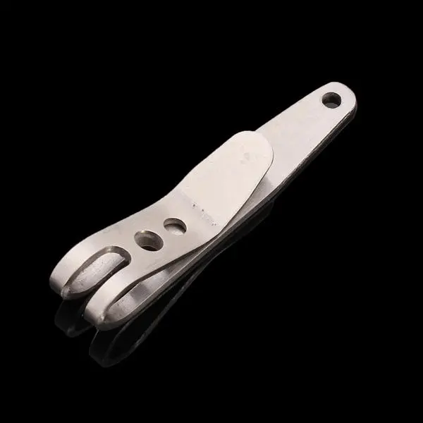 EagleEye Mini Clip Flashlight Keychain with Money Holder, Compact EDC Tool for Keychain Clip - Image 4
