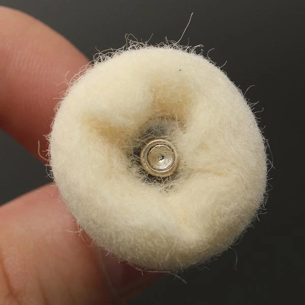 Top Brand 3mm Wool Polishing Ball, Buffing Wheel for Jade Jewelry, 1pc Shank - Image 4