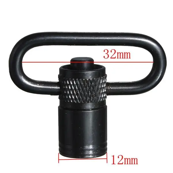 Tactical QD Sling Swivel Adapter Mount | Quick Detach Push Button - Image 2
