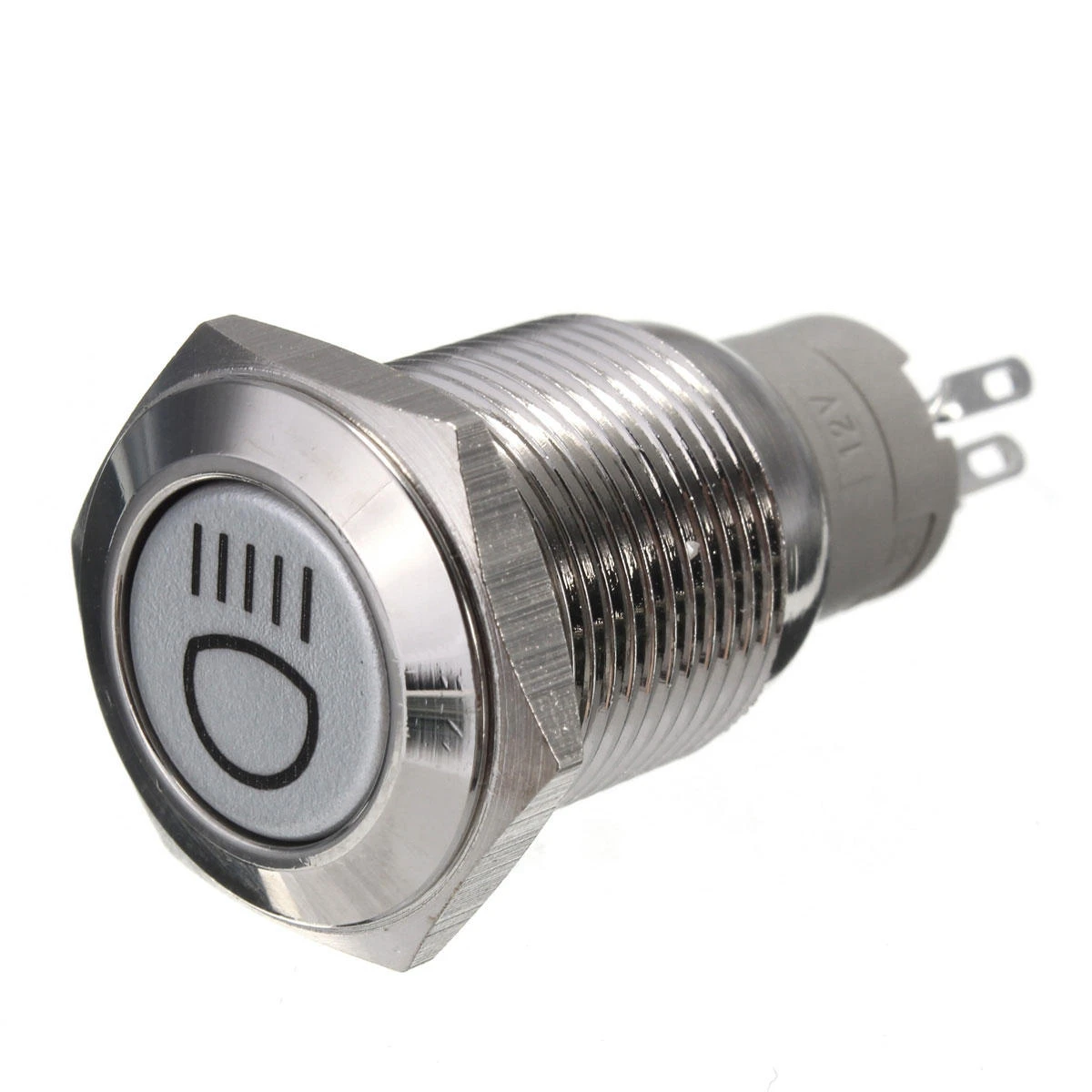 12V 16mm LED Push Button Switch - Waterproof Self-Locking for Cars - Image 4