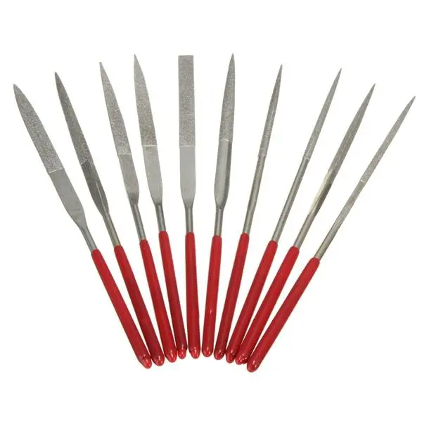 Raitool HT05 Ceramic Emery Rasp - 10pcs Diamond Needle Files for Grinding & Cutting - Image 3