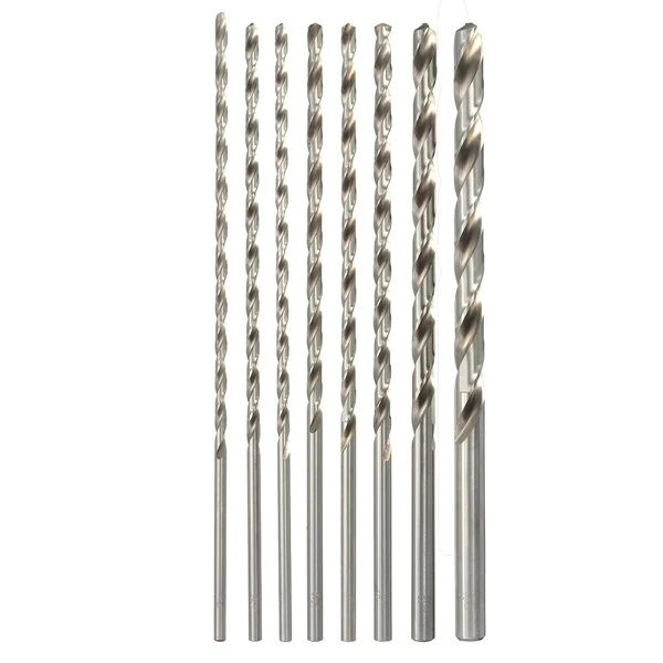 HSS Auger Twist Drill Bit - 4mm to 10mm Diameter - Extra Long 200mm - Image 3