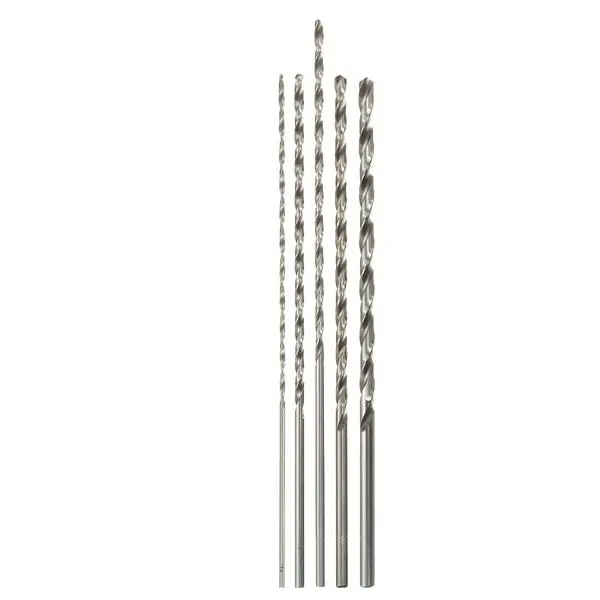 HSS Auger Twist Drill Bit - Extra Long 160mm - 2mm to 5mm Diameter - Image 2