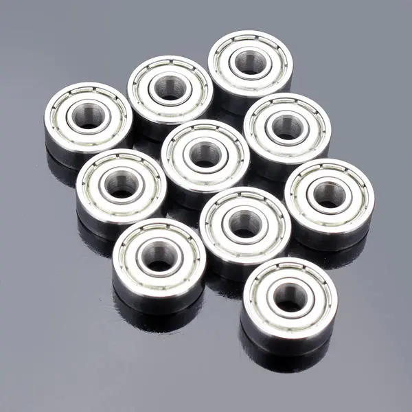 624zz Steel Sealed Shielded Deep Groove Ball Bearing - 4x13x5mm - 10 Pack - Image 3