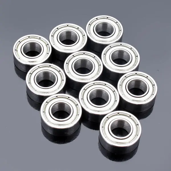 698ZZ Steel Sealed Shielded Ball Bearing - 8x19x6mm - 10pcs Deep Groove - Image 4
