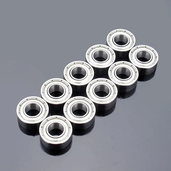 698ZZ Steel Sealed Shielded Ball Bearing - 8x19x6mm - 10pcs Deep Groove - Image 5