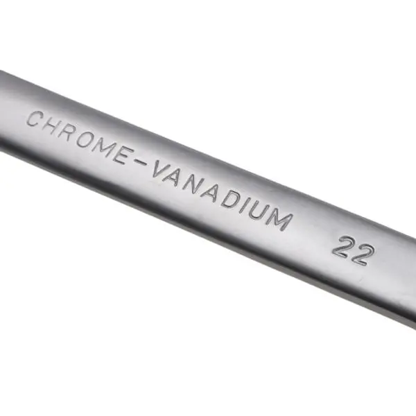 Chrome Flexible Head Ratchet Wrench - 22mm Metric Spanner Nut Tool - Image 4
