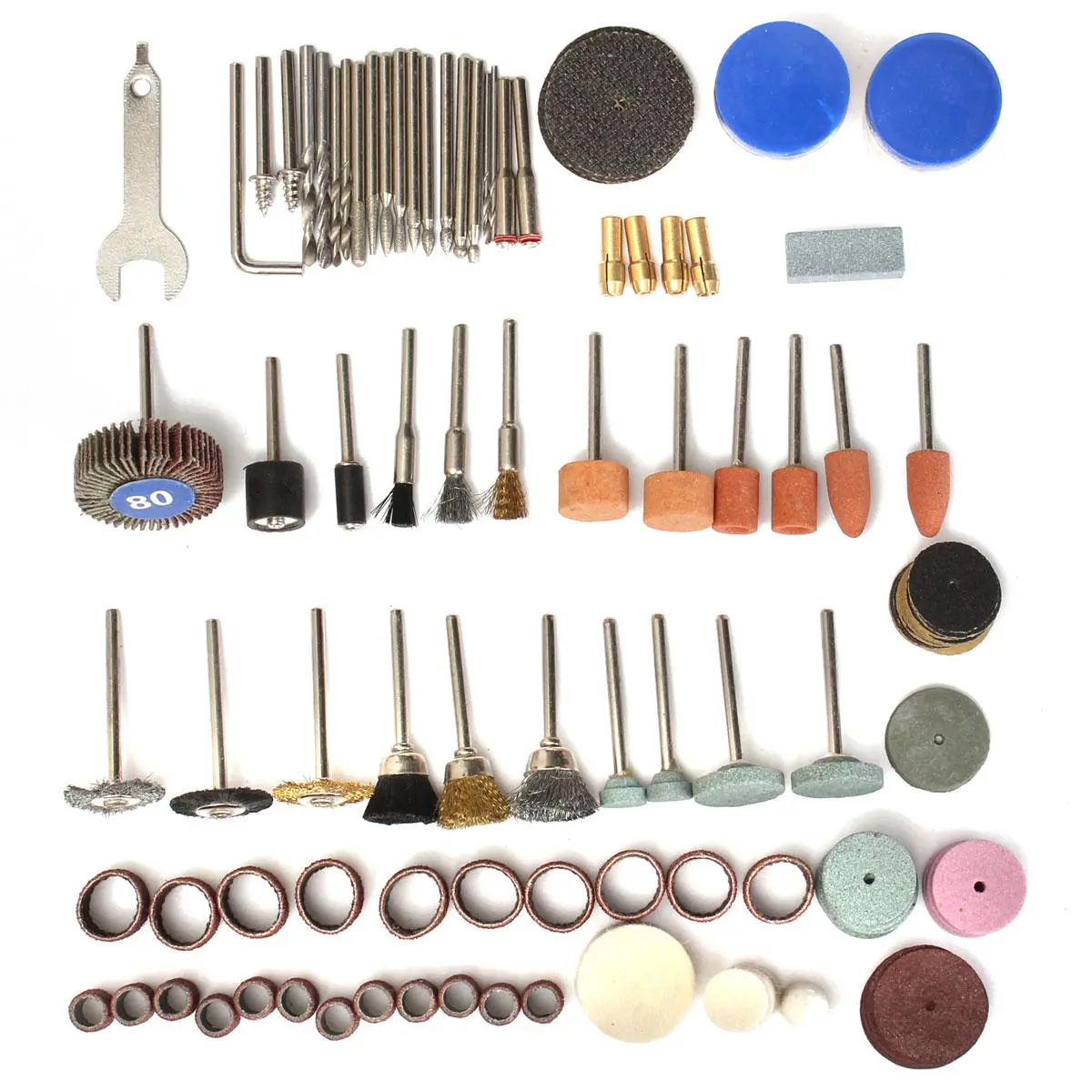 Dremel Rotary Tool Accessories - 136pc Bit Set with Polishing Wheels & Kits - Image 3