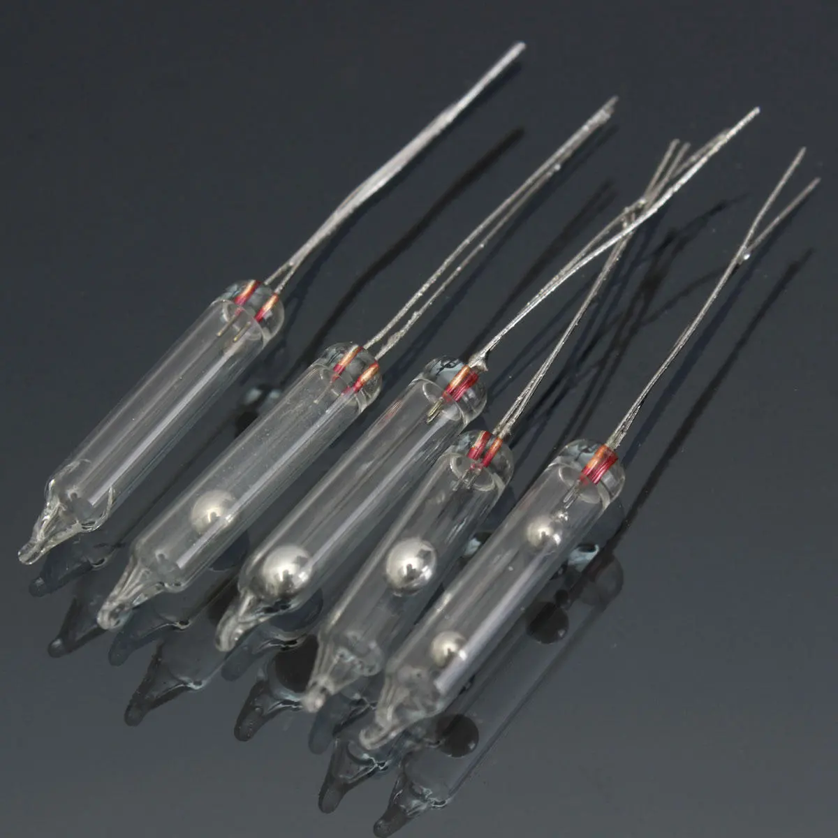 10 Pack 3mm PZ-101 Mercury Switches, 20V 0.5A Tilt Sensor, 10° Endstop, Model PZ-101 - Image 3