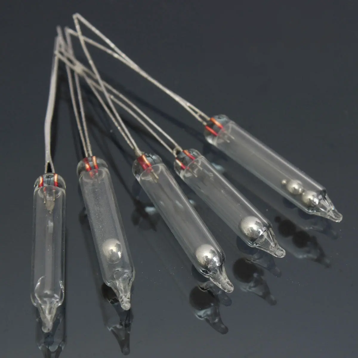 10 Pack 3mm PZ-101 Mercury Switches, 20V 0.5A Tilt Sensor, 10° Endstop, Model PZ-101 - Image 4
