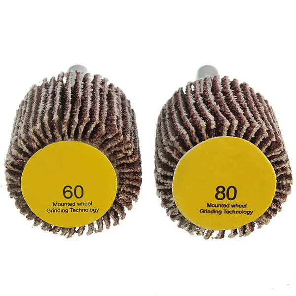 Dremel Sanding Wheel | 6mm Shank 60/80 Grit For Rotary Tool Accessory - Image 3