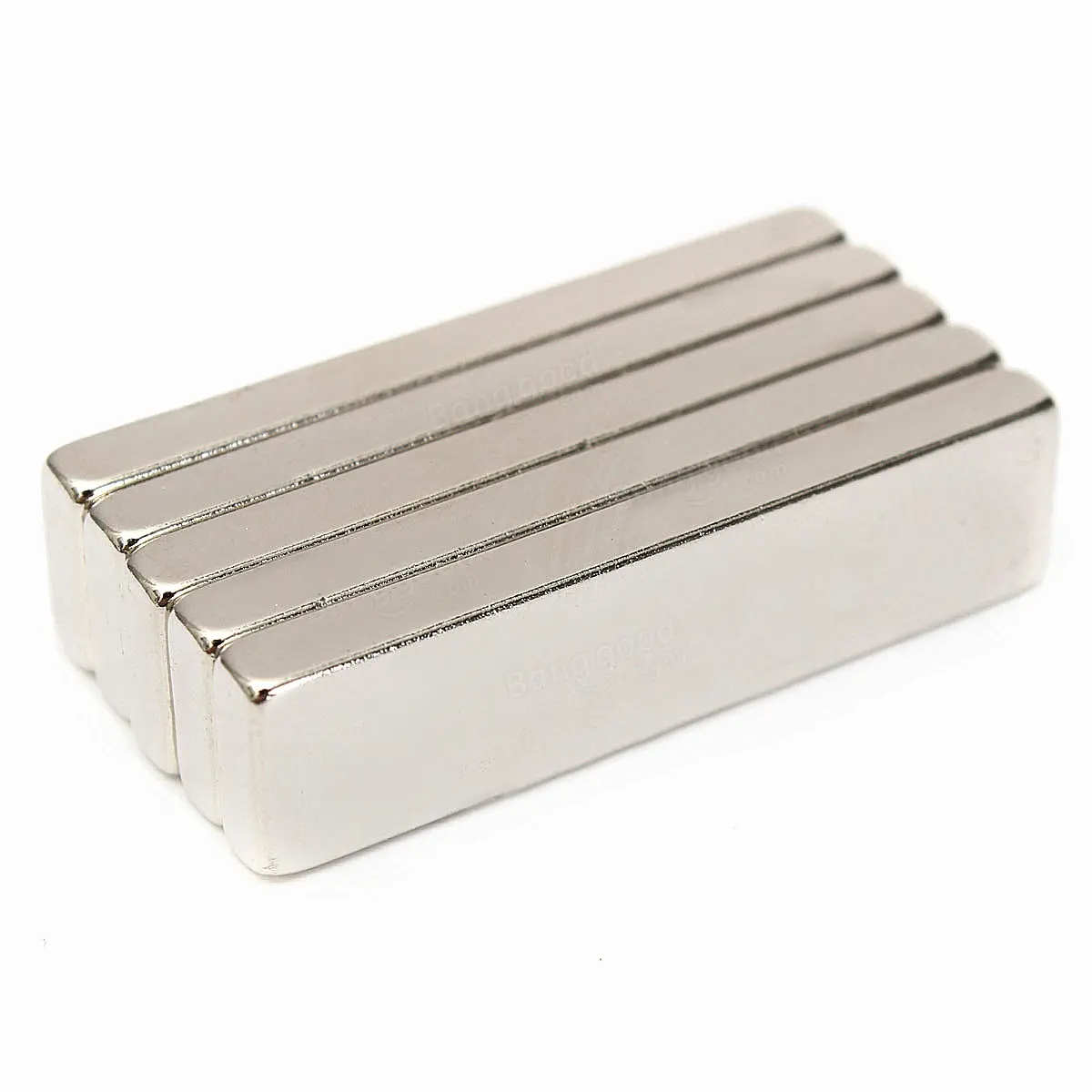 MaxMag Pro N52 40x10x4mm 5-Pack Rare Earth Neodymium Block Magnets - Image 2