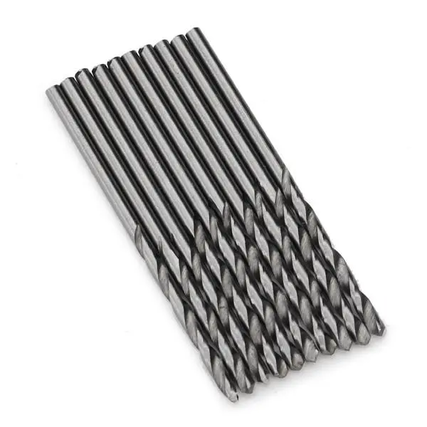 MaxPro 10pcs 2.5mm HSS Micro Twist Drill Bits - Straight Shank for Electrical Drills - Image 2