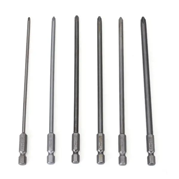 Magnetic Hex Screwdriver Bit Set - 6pcs 150mm 3-6mm for Electric Screwdriver - Image 4