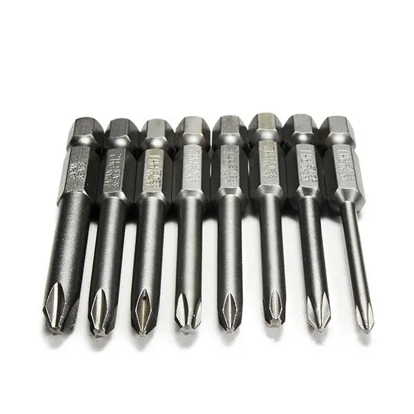 8pcs 65mm Hex Shank Magnetic Phillips Screwdriver Bits | 6.5cm Length - Image 4