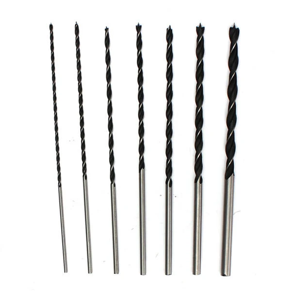 7pcs Brad Point Drill Bit Set - 4mm to 12mm for Woodworking | 300mm Length - Image 5