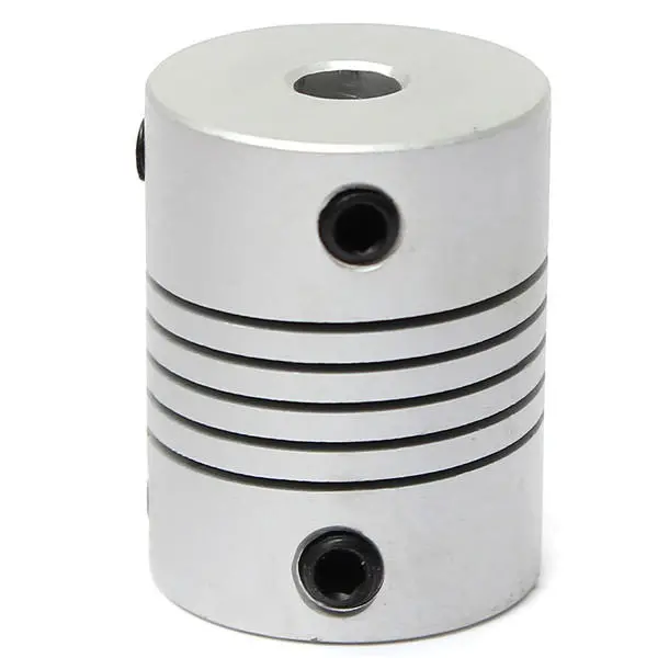 Aluminum Flexible Shaft Coupling | 5mm x 5mm CNC Stepper Motor Connector - Image 2