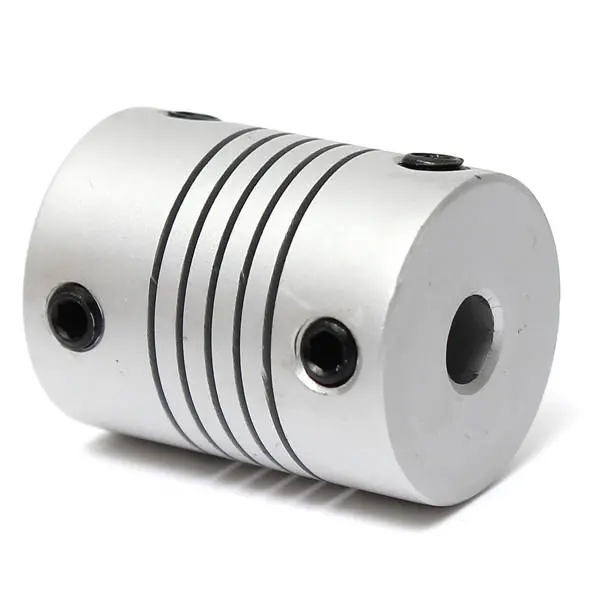 Aluminum Flexible Shaft Coupling | 5mm x 5mm CNC Stepper Motor Connector - Image 4
