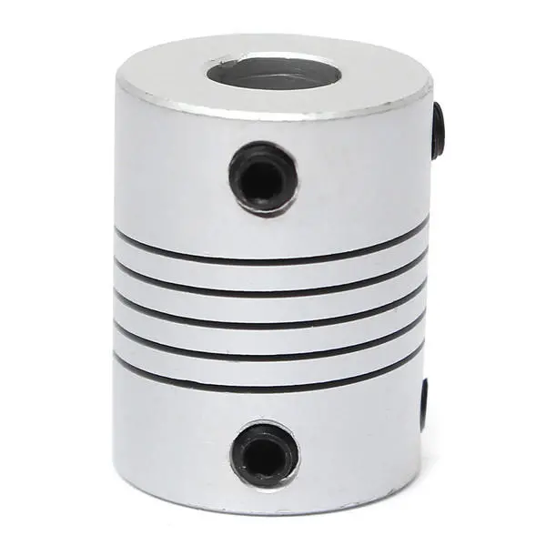 Aluminum Flexible Shaft Coupling - 8mm x 8mm OD19mm x L25mm for CNC Stepper Motor - Image 2