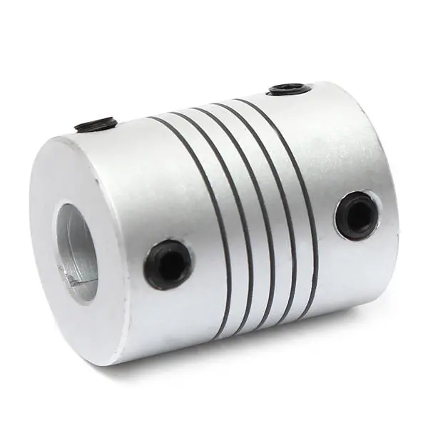 Aluminum Flexible Shaft Coupling - 8mm x 8mm OD19mm x L25mm for CNC Stepper Motor - Image 3