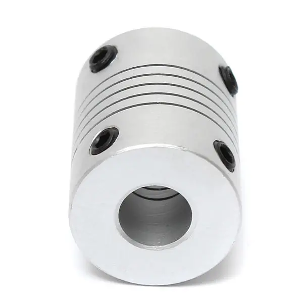 Aluminum Flexible Shaft Coupling - 8mm x 8mm OD19mm x L25mm for CNC Stepper Motor - Image 5