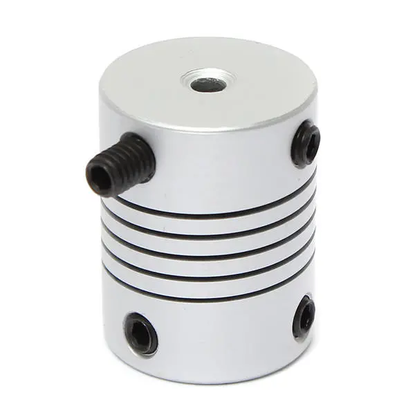 Aluminum Flexible Shaft Coupling | 3mm x 3mm OD19mm x L25mm | CNC Stepper Motor - Image 2