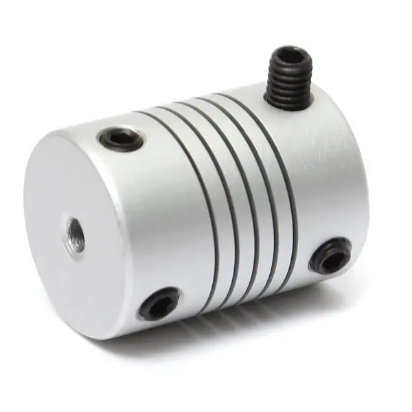 Aluminum Flexible Shaft Coupling | 3mm x 3mm OD19mm x L25mm | CNC Stepper Motor - Image 5