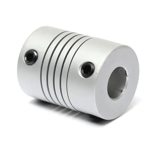 Aluminum Flexible Shaft Coupling | 8mm x 10mm CNC Stepper Motor Connector - Image 4